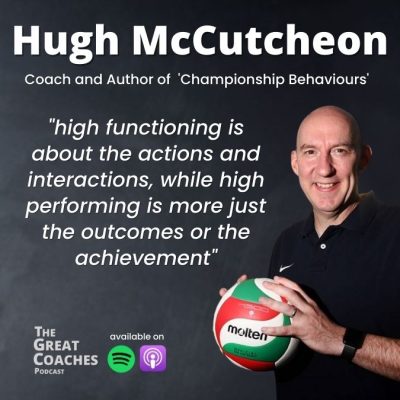 Hugh McCutheon High Performance Teams