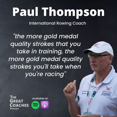 Paul Thomspon Rowing Coach