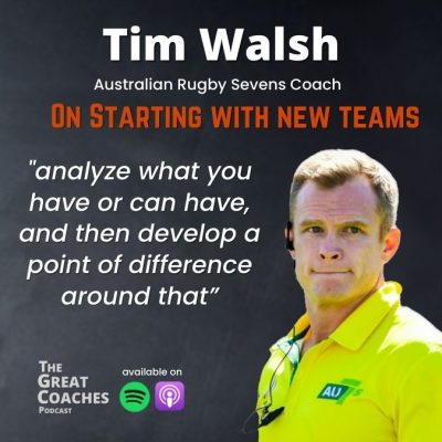 New Teams Time Walsh